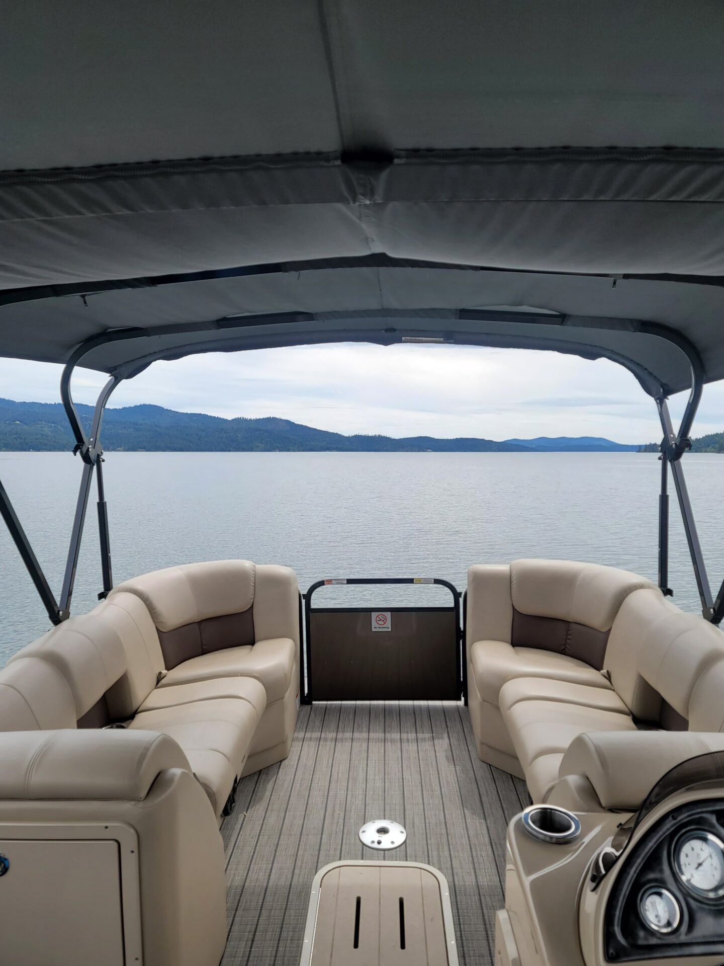 CDA Pontoon on Lake Coeur d'Alene