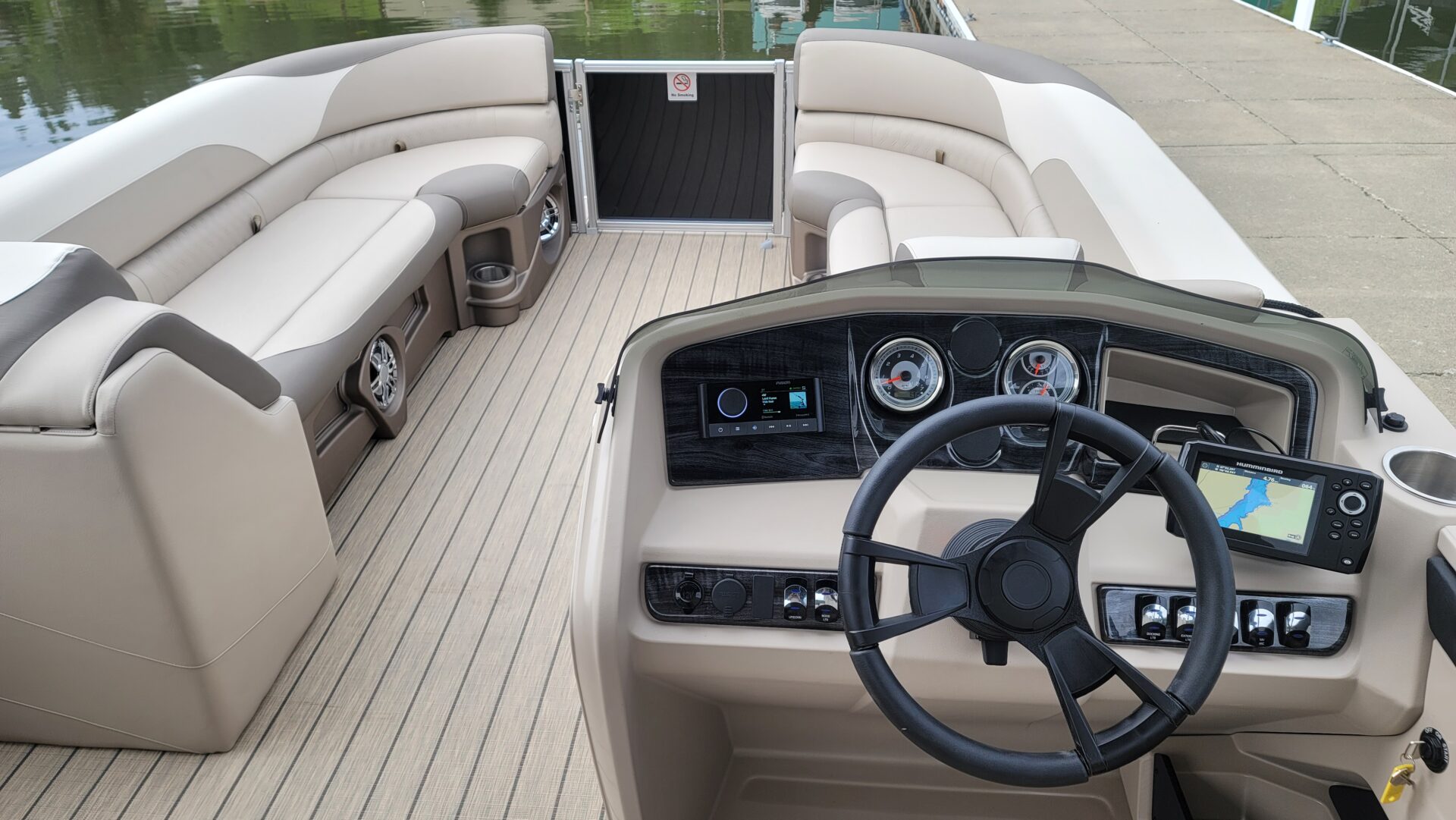 CDA Pontoon Boat With Captain Services